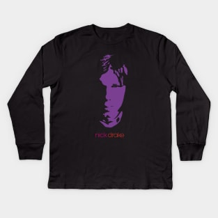 Nick Drake Kids Long Sleeve T-Shirt